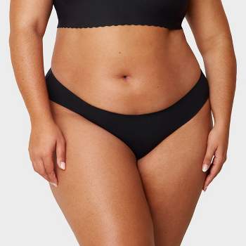 Thinx For All Women's Plus Size Moderate Absorbency Bikini Period Underwear  - Gray 3x : Target