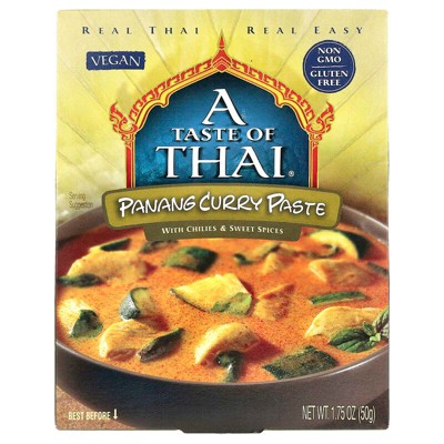 A Taste Of Thai, Panang Curry Paste, 1.75 oz (50 g)