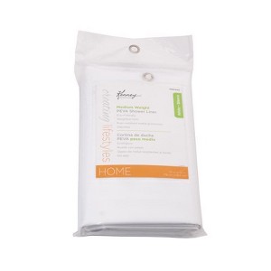 Kenney 72 in. H X 70 in. W White Shower Curtain Liner PEVA 5 Gauge Mediumweight - 1 of 1