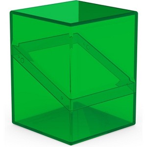 Ultimate Guard Boulder 100+ Clear, Deck Case for 100 Double-Sleeved TCG Cards, Emerald, Secure & Durable Storage for Trading Card Games, Transparent - 1 of 4