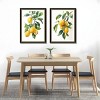 FONTOI 2pcs Lemon Canvas Wall Art, Botanical Wall Decor Living Room, Dining Room Decor Framed Wall Art for Hallway, Yellow 24"* 32"*1.2" - 4 of 4