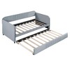 Twim Size Upholstered Daybed with Trundle - 3 of 4