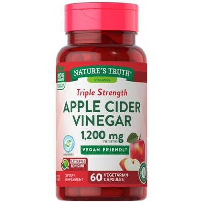 Nature's Truth Apple Cider Vinegar 1200mg | 60 Capsules