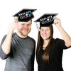 Big Dot of Happiness Hats Off Grad - Graduation Hat Decorations DIY Graduation Large Party Essentials - 20 Count - 3 of 4