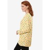 Woman Within Women's Plus Size Perfect Printed Long-Sleeve Crewneck Tunic - 4 of 4