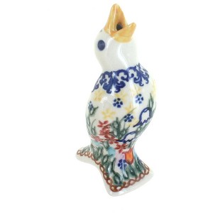 Blue Rose Polish Pottery 336 Vena Pie Bird - 1 of 1