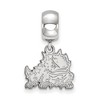 Black Bow Jewelry Sterling Silver Texas Christian Horned Frogs NCAA Bead Charm - 2 of 4