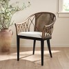 Miyomi Arm Chair - ACH4900 - Brown/Ivory - Safavieh - 3 of 4
