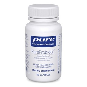 Pure Encapsulations PureProbiotic - Allergen-Free Multi-Strain Probiotic Formula for Immune and Gastrointestinal Health* - 60 Capsules - 1 of 4