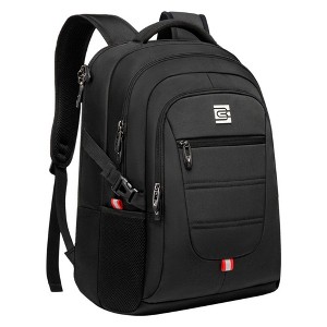 anti theft backpack for laptop BANGE with USB charging Port,Lightweight Business Backpack Men and Women, Black this backpack is ready for any adventurer Anti-Theft Water Resistant Laptop Backpack,