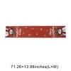 Unique Bargains Christmas Table Runner Polyester Red White 71x14 Inch 1Pc - 3 of 4