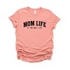 Simply Sage Market Varsity Mom Life Short Sleeve Tee - 2 of 4