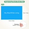 Unique Bargains Plastic Laser Engraving DIY Indoor Outdoor Engraving Blank Materials - 3 of 4