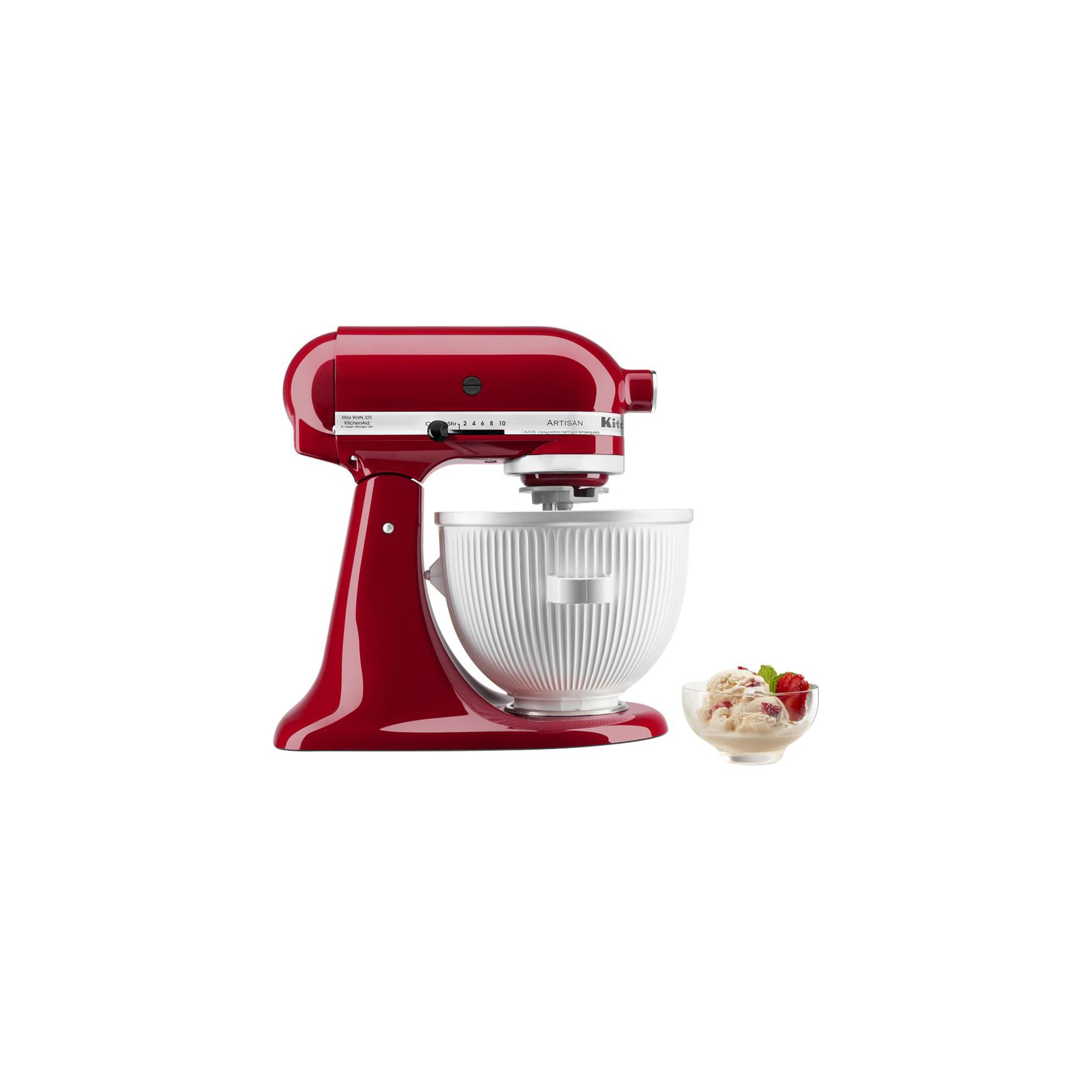 KitchenAid Ice Cream Maker Attachment Stand Mixer 2 Quart, White