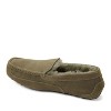 Fireside By Dearfoams Men's Melbourne Genuine Shearling Moccasin Slipper - 2 of 4