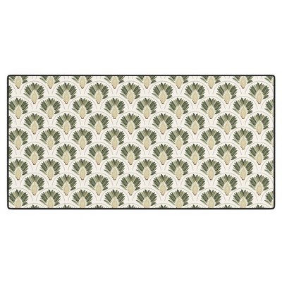 Iveta Abolina Palm Cream Desk Mat