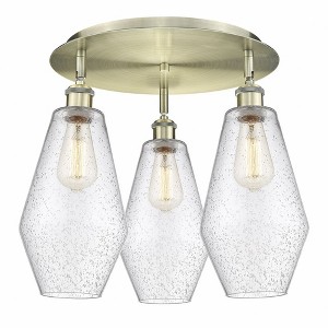 Cindyrella - 3 Light Flush Mount In Industrial Style-14.5 Inches Tall and 18.75 Inches Wide - 1 of 1