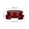 Unique Bargains Round Rotatable Decor Planter Display Stand for Table Lamp Teapot Base - 2 of 4