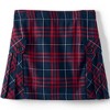 Lands' End School Uniform Kids Slim Side Pleat Plaid Skort Above Knee - 3 of 3