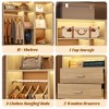 Aheaplus Corner Closet Organizer System with 2 Drawers - 4 of 4