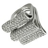 Slickblue Rhodium 925 Sterling Silver Ring with Clear CZ - Elegant Clear Cubic Zirconia, Women's Jewelry, Size 5-9 - 3 of 3
