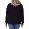 Women's LONG SLEEVE FINE GAUGE BUTTON FRONT CARDIGAN - Dex - 3 of 4