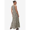 ellos Plus Size Tiered Maxi Dress - 3 of 4