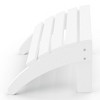 WestinTrends All-Weather Outdoor Patio Poly Adirondack Ottoman Footrest - 3 of 4