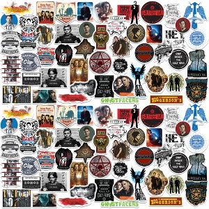 Supernatural Supernatural Sticker PackVinyl Large Deluxe Stickers Variety Pack - 1 of 4