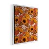 Avenie Sunflower Meadow Neutral Framed Art Canvas - Society6 - image 2 of 3