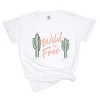 Simply Sage Market Wild And Free Cactus Garment Dyed Tee - 2 of 4