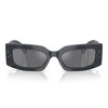 Dolce & Gabbana DG 4479 34416V Womens Rectangle Sunglasses Grey Lace 55mm - 2 of 3