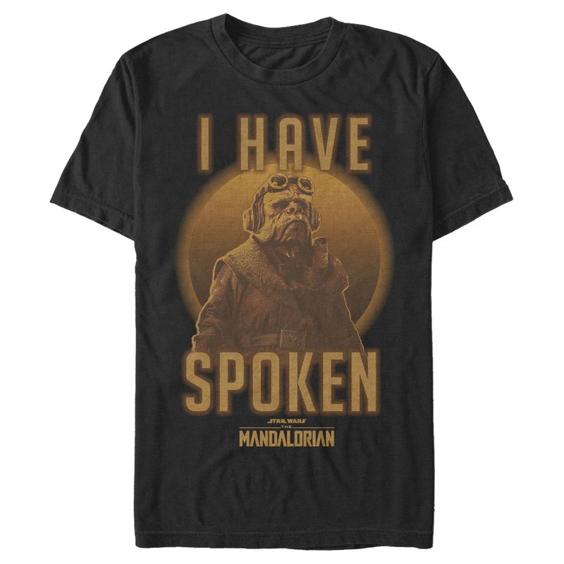 Men's Star Wars The Mandalorian Kuiil I Have Spoken T-Shirt, 1 of 6