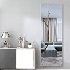Spassway Metal Full Length Mirror Decorative Wall Mirror Accent Floor Mirror Modern Wall Decor for Living Room Bedroom Entryway - 3 of 4