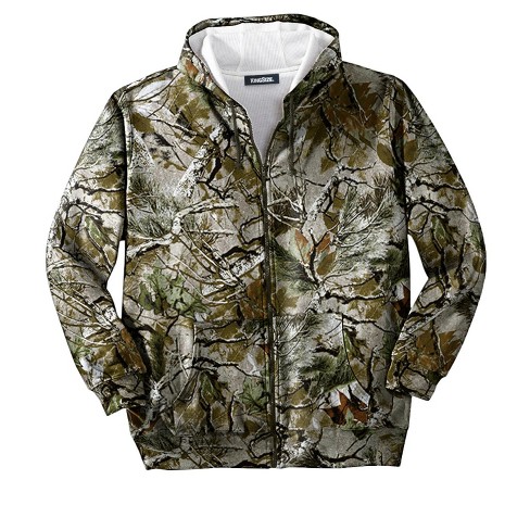 Men's Camo Thermal-Lined Full-Zip Hoodie