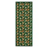 Floral Area Rugs Boho Style Washable Low Pile Non Slip Indoor Carpet for Nursery Playroom Bedroom Living Room - 4 of 4