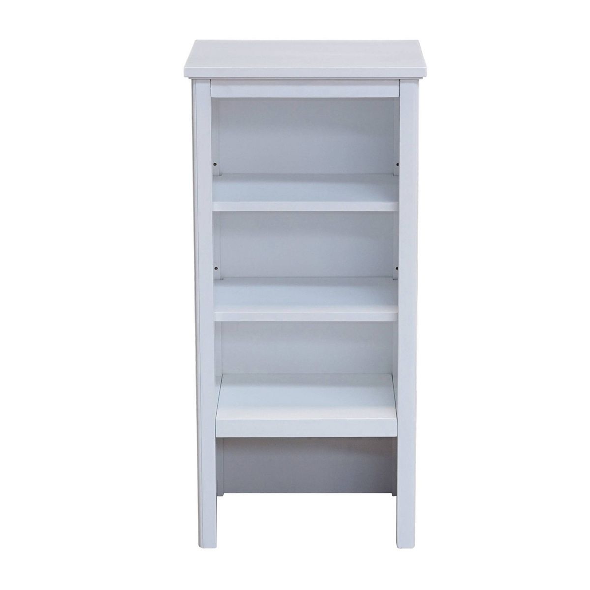 Shelving Hutch Dorset - Alaterre Furniture: Painted Hardwood Bathroom Cabinet, Adjustable Shelves, 36"H x 17"W - thumbnail 2