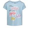 Lyrics by Lennon and McCartney 5 Pack Pullover Graphic T-Shirts Blue / Purple / White - 4 of 4