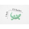 Gecko, Green Anole, Lizard, Reptile, Hand Painted, Realistic Toy Figure, Model, Replica, Kids, Educational, Gift,       2 1/2 Inches     CH460 BB114 - 2 of 4