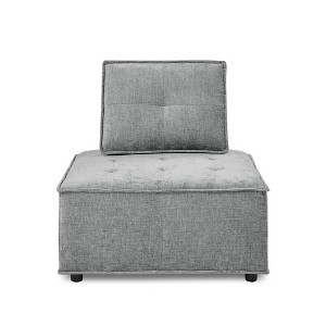Upholstered Seating Armless Accent Chair - 1 of 4