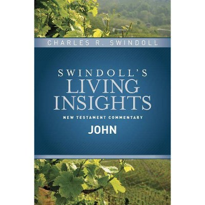 Insights on John - (Swindoll's Living Insights New Testament Commentary) by  Charles R Swindoll (Hardcover)