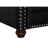 Living Room Sofa Chair, Nails Decoration PU Leather Single Seat Chair Modern Armchair for Bedroom Small Space - 4 of 4