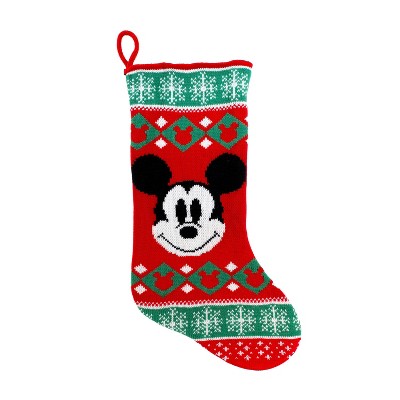 Disney Mickey Mouse Knit Christmas Stocking