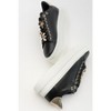 Ater - Black Bee Buckle Sneakers (Women) | Prologue Shoes - 4 of 4