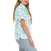 HAPPY BAY Hawaiian Shirts Womens Bohemian Blouse Short Sleeve Tropical Vacation Casual Summer Button Down Beach Party Shirts - 4 of 4