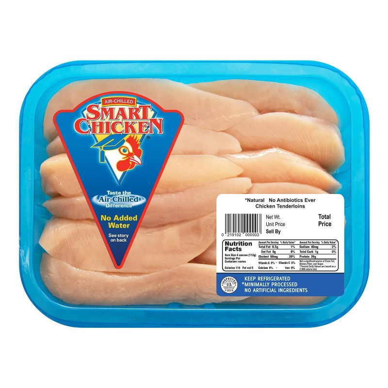 Smart Chicken Boneless &#38; Skinless Chicken Tenderloins - 0.75-1.75lbs - price per lb, 1 of 11