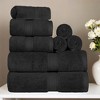 Luxury Cotton Heavyweight Ultra-Plush 8 Piece Towel Set by Blue Nile Mills - 2 of 4