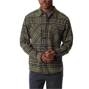 BASS OUTDOOR Mens Flannel Button Up Shirt - 1 of 1