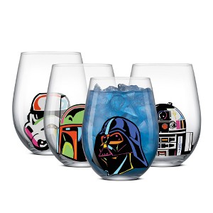 Star Wars™ Cosmic Color Stemless Drinking Glasses - 19 oz - Set of 4 - 1 of 4