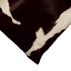 18"  Cowhide Throw Pillow - 4 of 4
